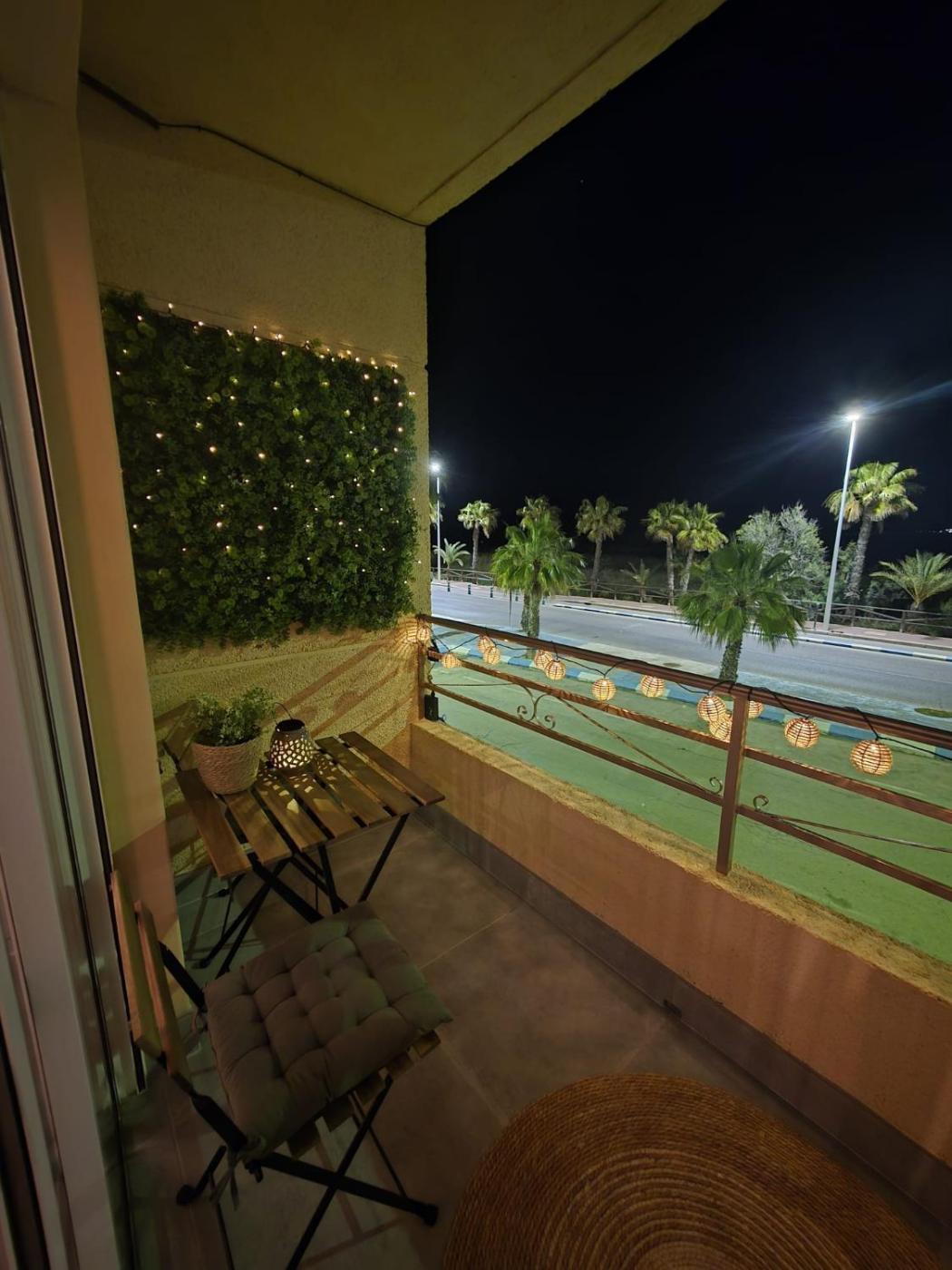 Balcony after sunset